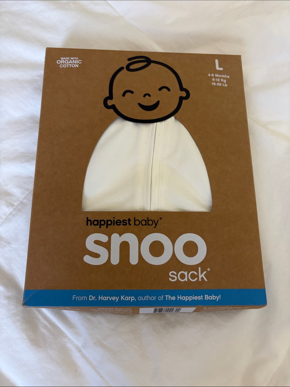 snoo sack Baby Sleep Sack - White